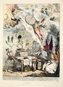 Tenente Governatore Gall-Stone, ispirato da Alecto, o La nascita di Minerva, 1790